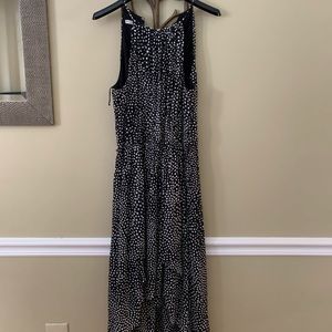 Polka Dot High Low Dress